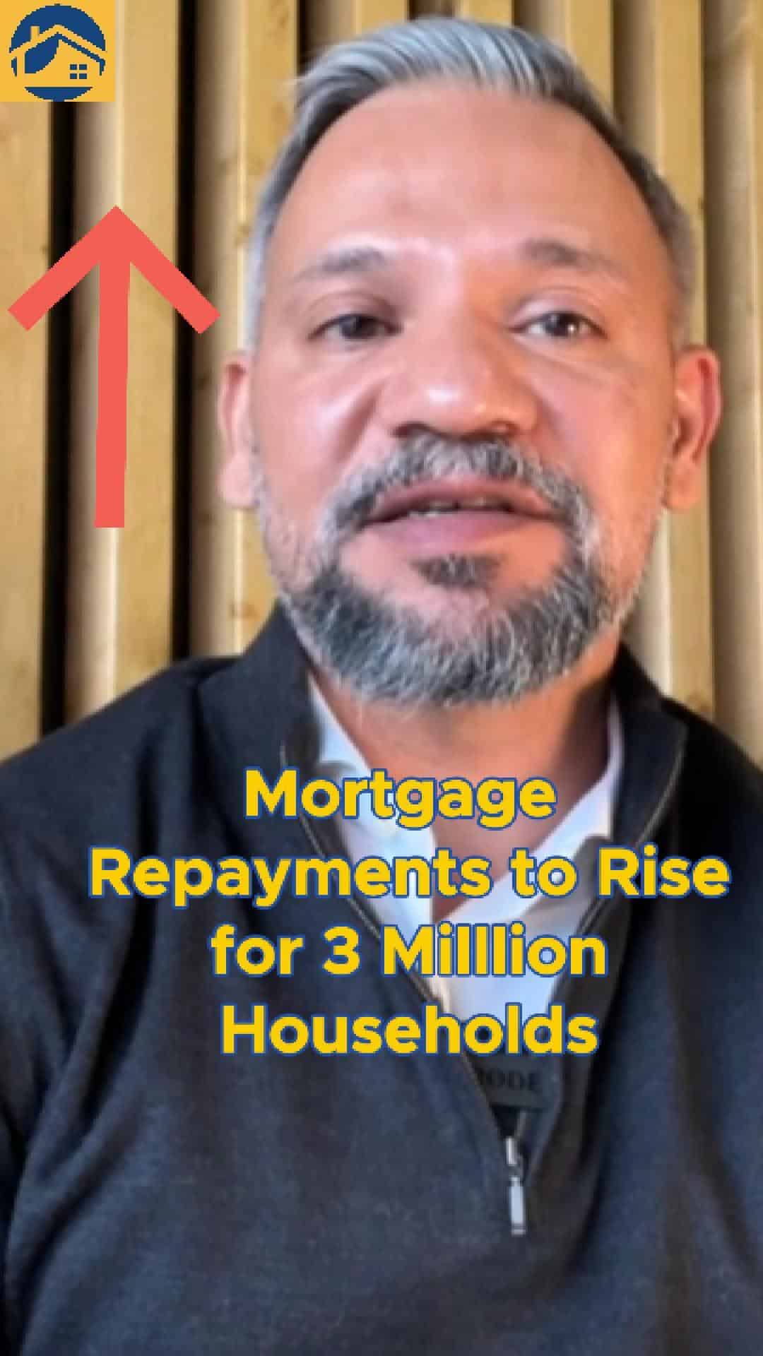 Mortgage Rates Set to Rise for 3 Million Households
